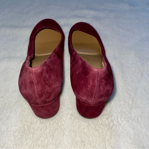 Aerosoles Heelrest Wine Red Chunky Heel Size 8.5 - Picture 4 of 6